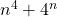 n^4 + 4^n