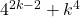 4^{2k-2}+k^4